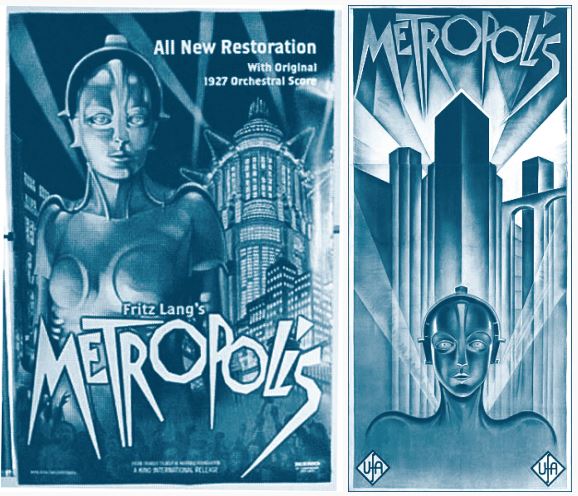 *영화 '메트로폴리스' 포스터